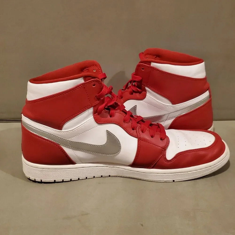 Size 15 - Jordan 1 Retro High Silver Medal 2016 332550-602